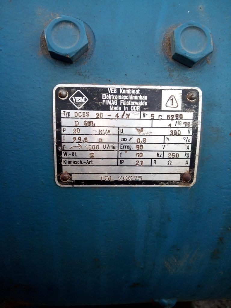 Generator trifazic 20kwa