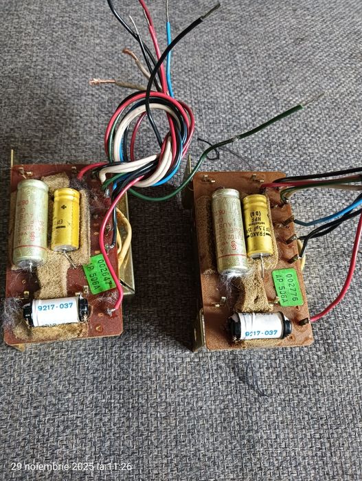 Filtre audio Grundig vintage