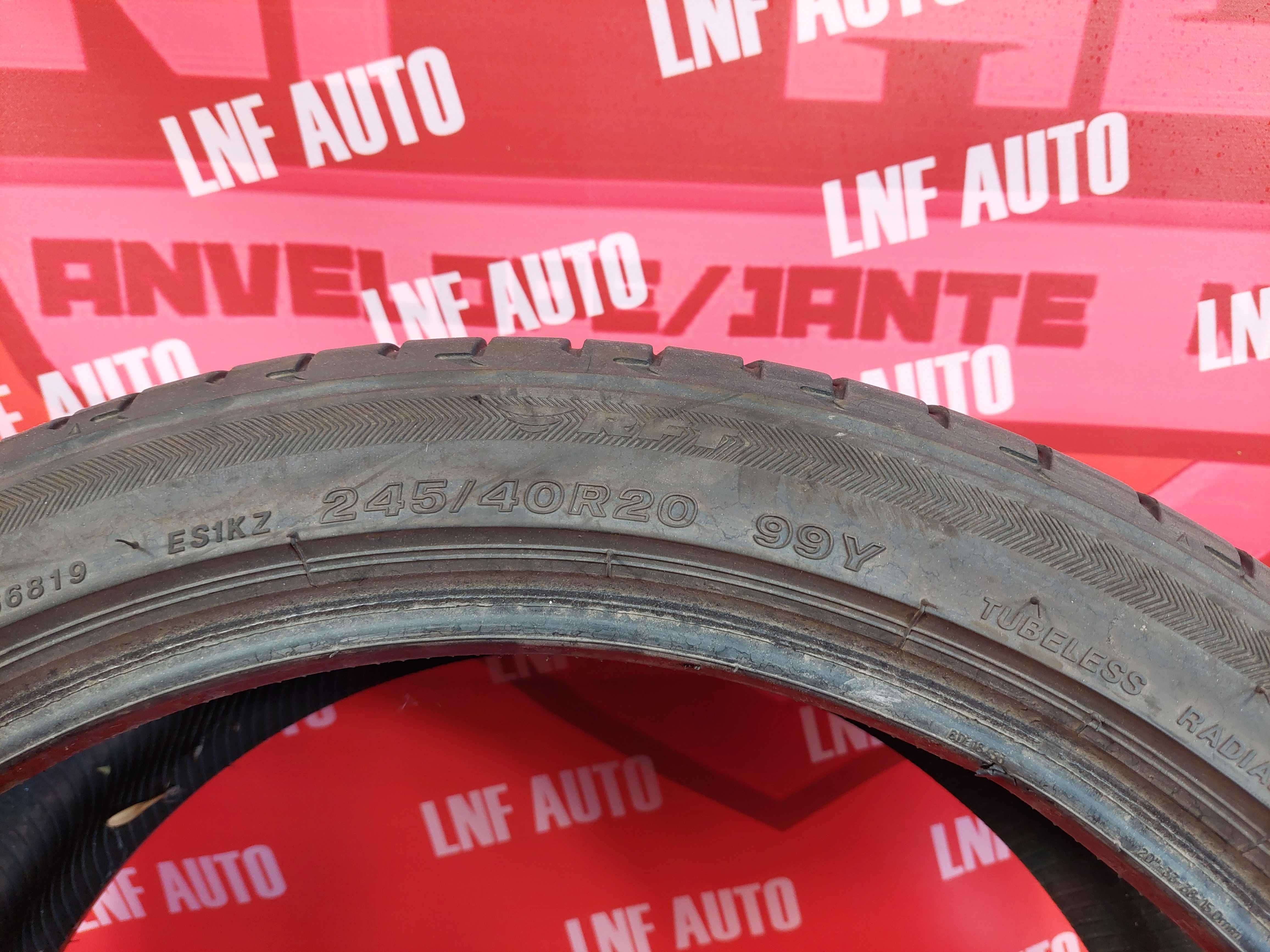 Anvelopa de VARA - 245/40/20 - BRIDGESTONE - 7.23 MM - DOT 2016 RFT !