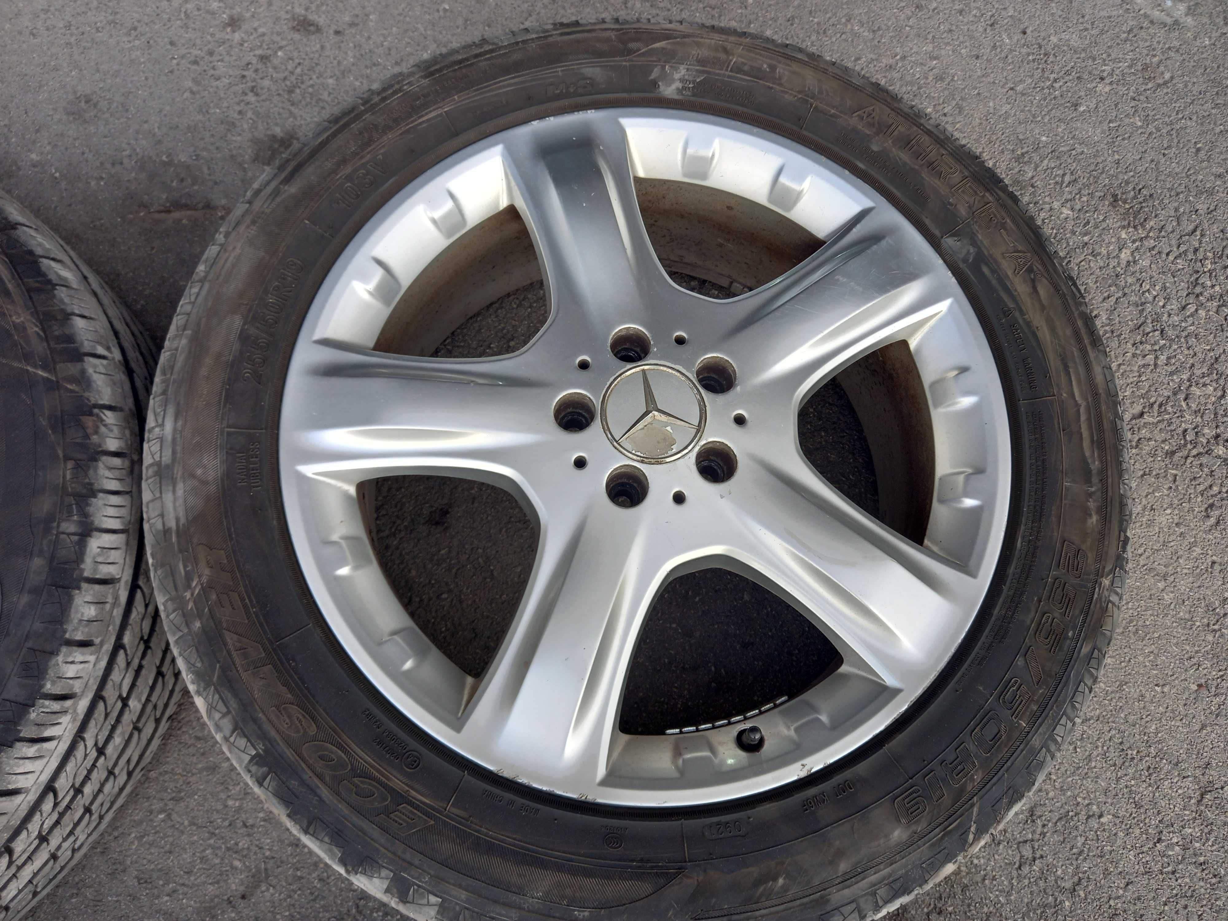5х112/19 с гуми Мерцедес ML GL R 5x112/19 Mercedes w164 w251