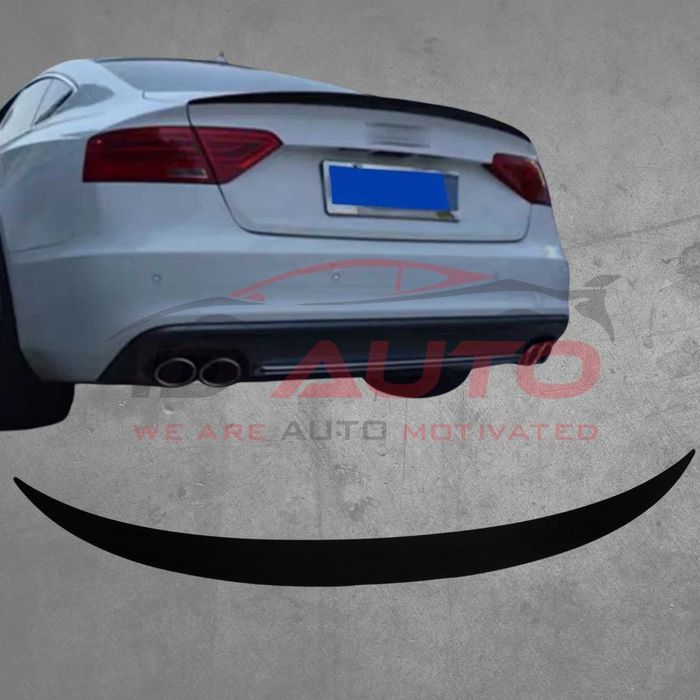 Спойлер лип за багажник - Audi A5 8T8 Sportback (2009–2016), черен