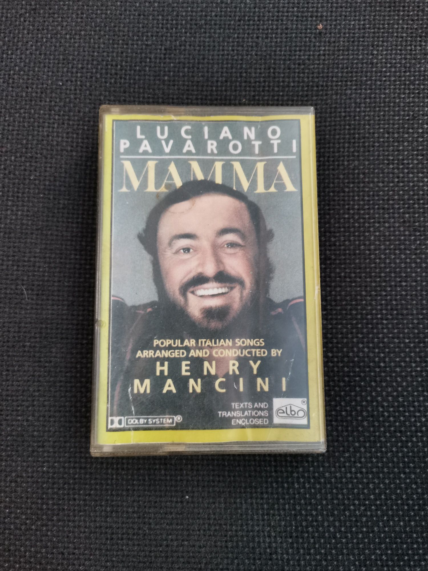 caseta audio Luciano Pavarotti "Mamma"