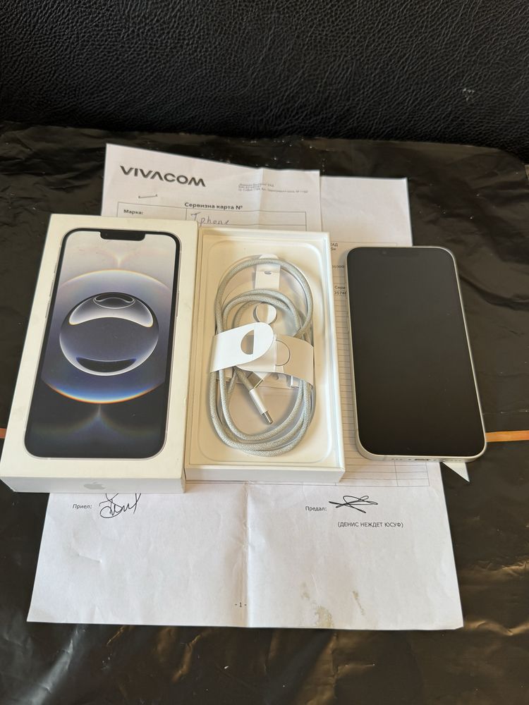 128GB iPhone 16e Гаранция от Vivacom до 2027 Black