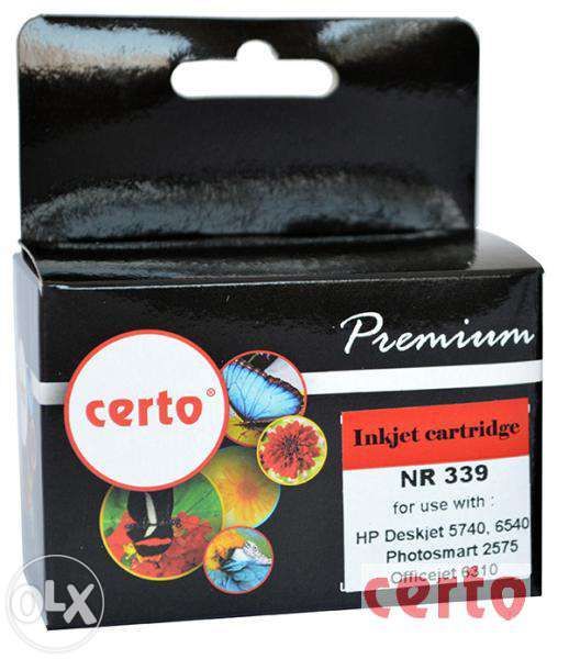 Cartus Compatibil CERTO BLACK Nr. 339 C8767EE 21ML
