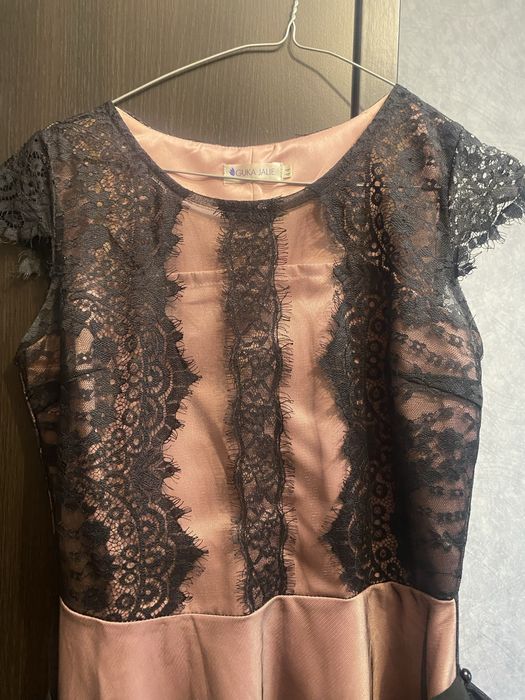 Платье вечернее отласное