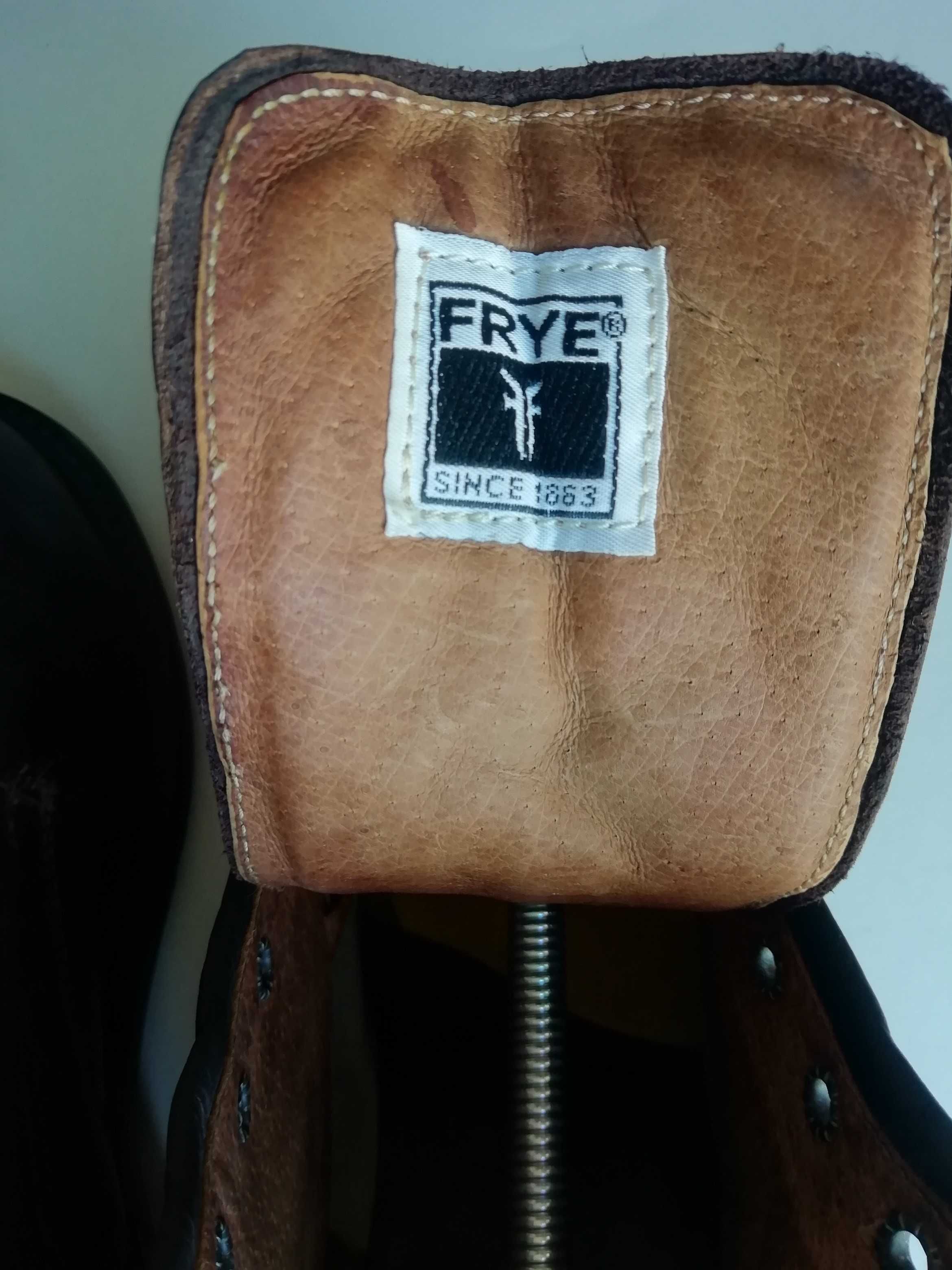 Американски кожени, мъжки, винтидж боти, FRYE 44