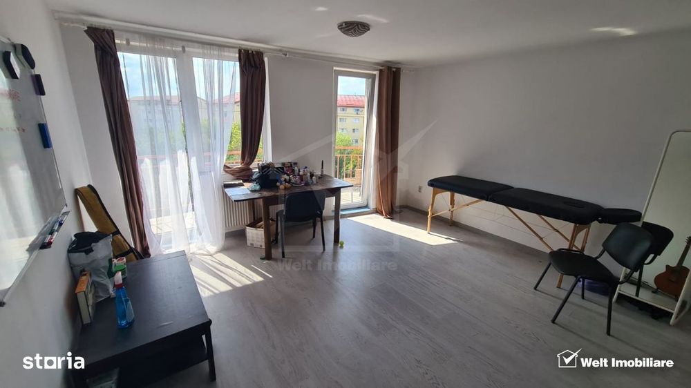 Apartament 3 camere, zona Caminele Studentesti Marasti, balcon generos