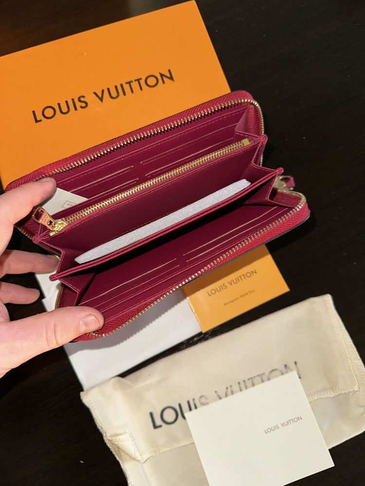 Portofel Louis Vuitton Visiniu/Rosu Full Box