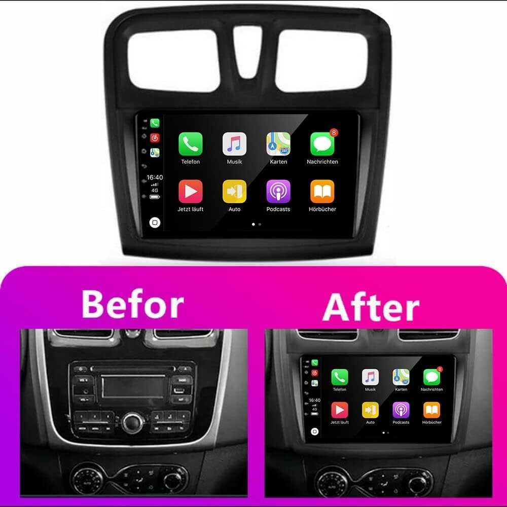 Мултимедия за Dacia Sandero Logan Renault Навигация Android 2DIN ДИН