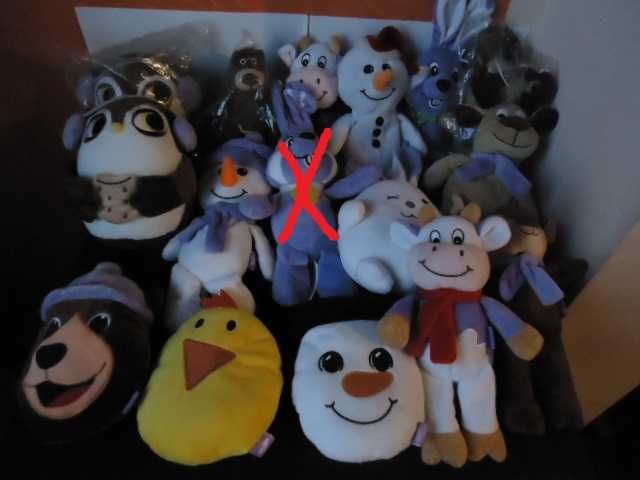 Милка Milka,коледни играчки,чаши,магнити,плюшени играчки,шал, несесер