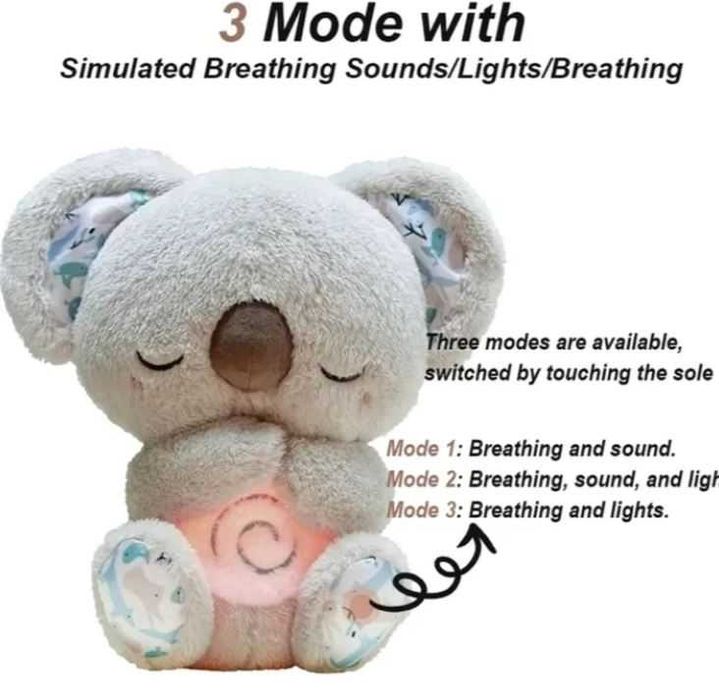 Capibara/Ursulet/Vidra/Koala/Stitch care respira+lumini NOU