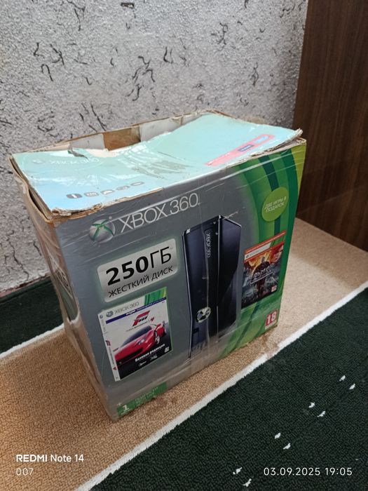 XBOX 360 slim yangided