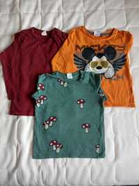 Nr 92, 3 bluze = 20 lei, H&M, Disney, Mickey Mouse