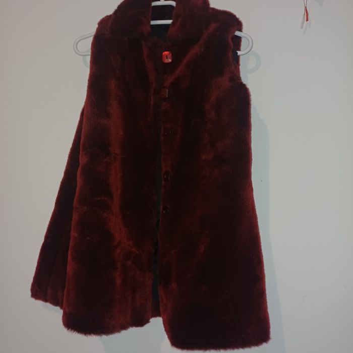 Cojocel gros 8-12 ani rosu cu negru