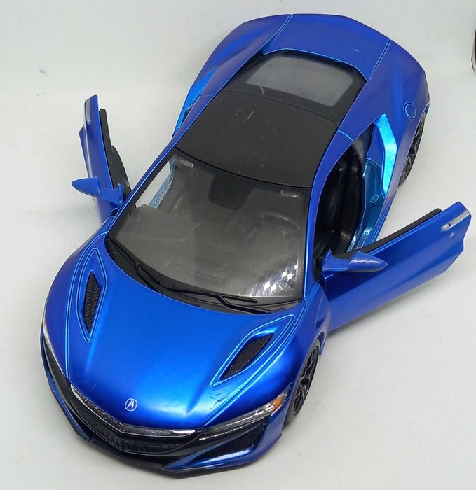 macheta Acura NSX, albastru, Maisto 1/24, stare bună de păstrare