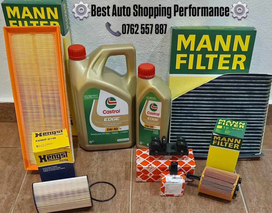 Castrol Edge 5W30 LL – Protecție motor + Filtre disponibile!