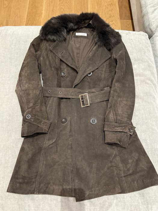 Кожено палто Bata