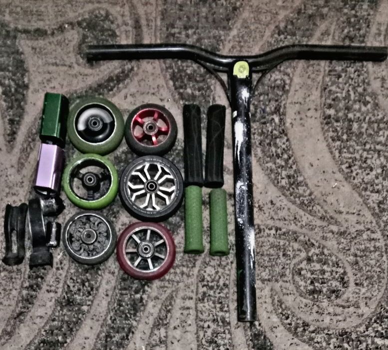Трюковой самокат запчасти