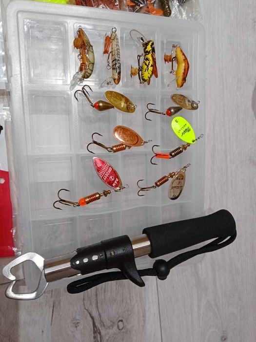 Naluci de pescuit salau, clean, biban