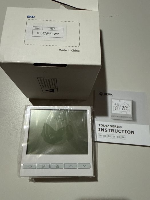 Termostat Beok TOL47WIFI-EP Smart centrala,boiler,pardoseala,incalzire