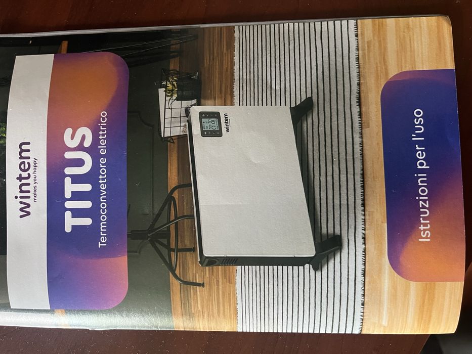Електрически конвектор WinTem TITUS – като нов, почти неизползван!