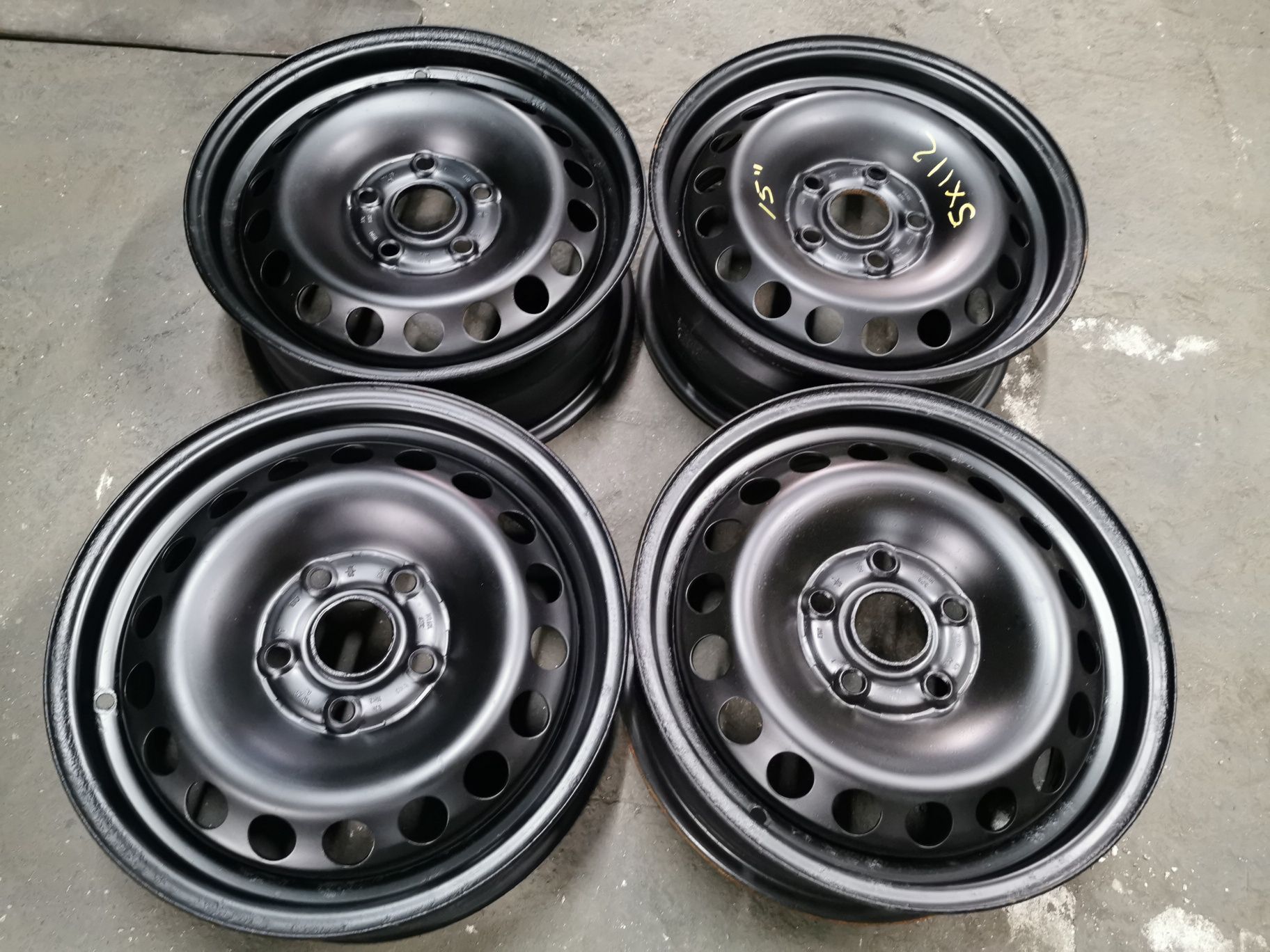 Set jante tabla 5x112 R 15  OEM Vw Audi skoda seat