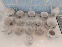 Set porțelan vintage pentru ceai/cafea