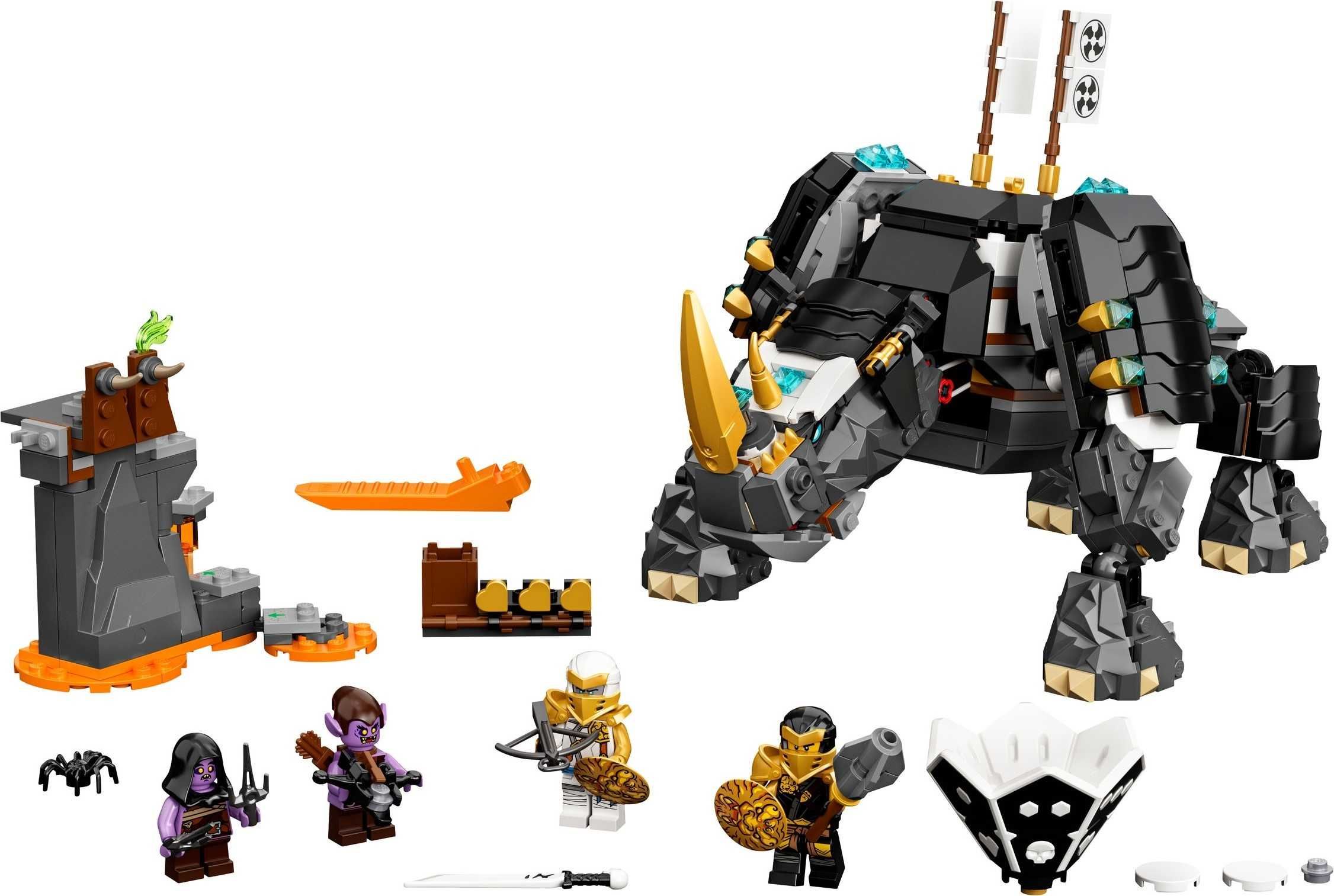 Lego NINJAGO 71719 - Creatura Minotaur a lui Zane- NOU, sigilat