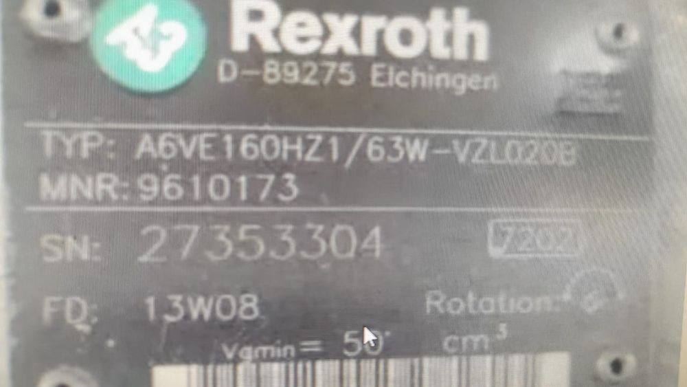 Гидромоторы хода для техники Rexroth