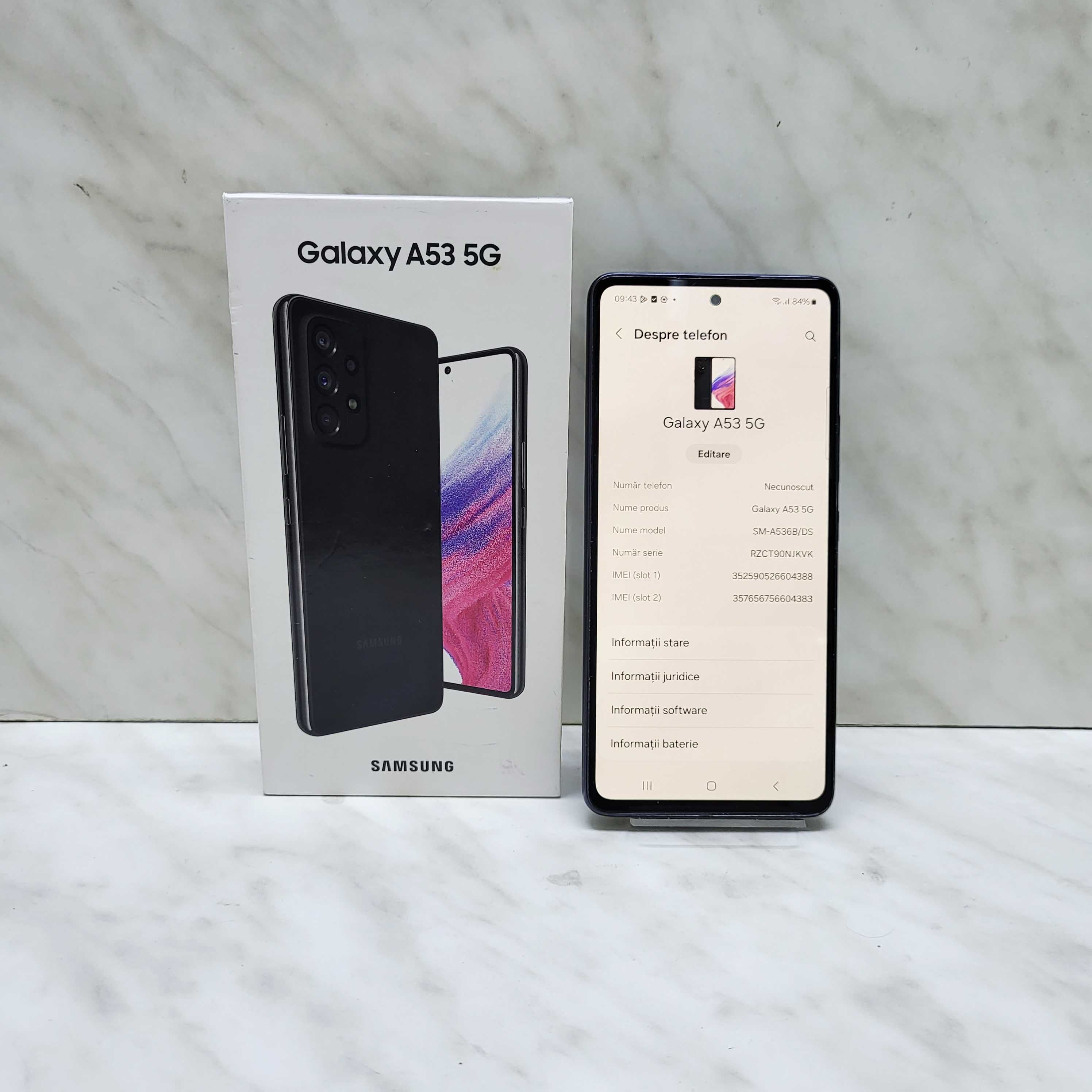Samsung Galaxy A53 5G, 128gb, 6gb Ram, ZEUS Amanet Militari 32241
