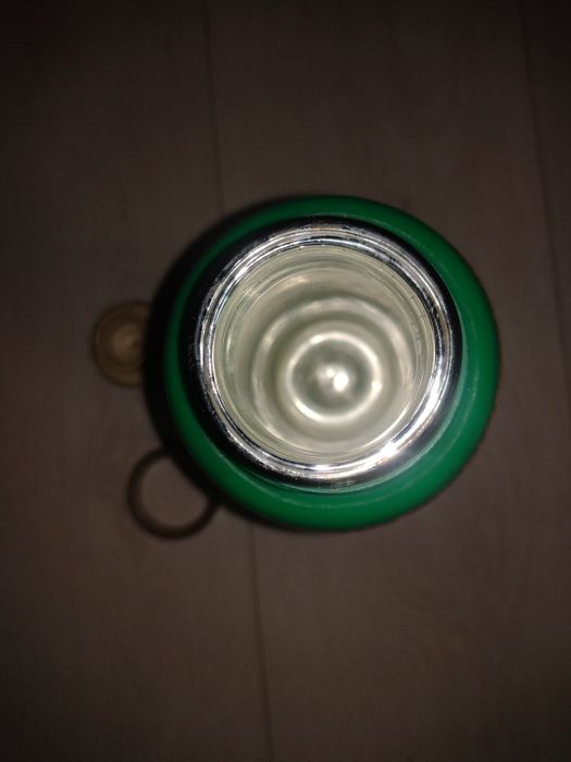 Vând termos vechi vintage interior sticla, anii 60