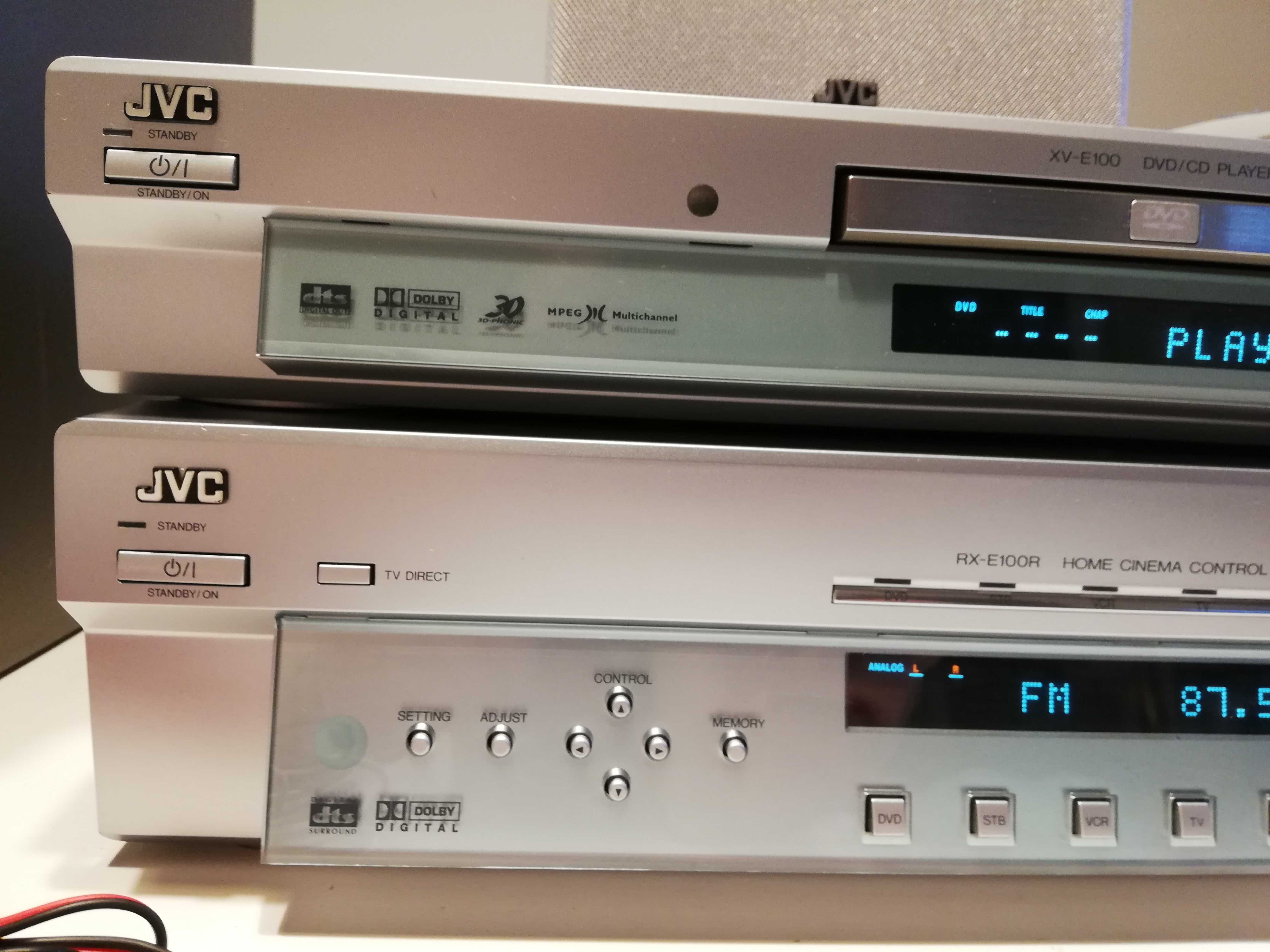 JVC RX-E/XV-E/100R -Sist. Audio 5.1 (DVD/Amplif/Boxe) -Impecabil/JAPAN