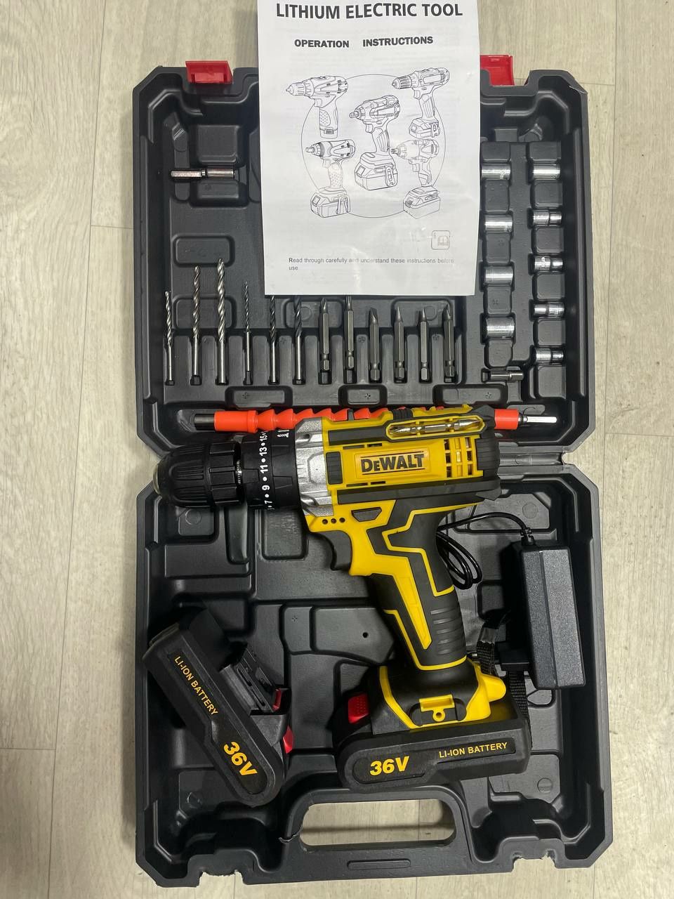 DeWalt, Bosch, Makita shurpavyort bezshotishniy