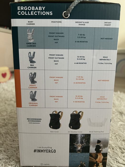 Ergobaby Omni 360 ергораница