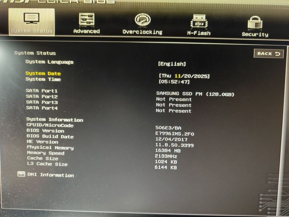 Placa de baza MSI H110M Pro-D socket 1151