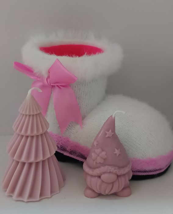 Коледни ботушчета за лакомства или декорация