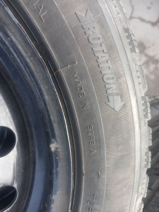 TAURUS Winter 150$ диск+шина комплект 4 шт на Спарк, Нехиа, Жигули авт