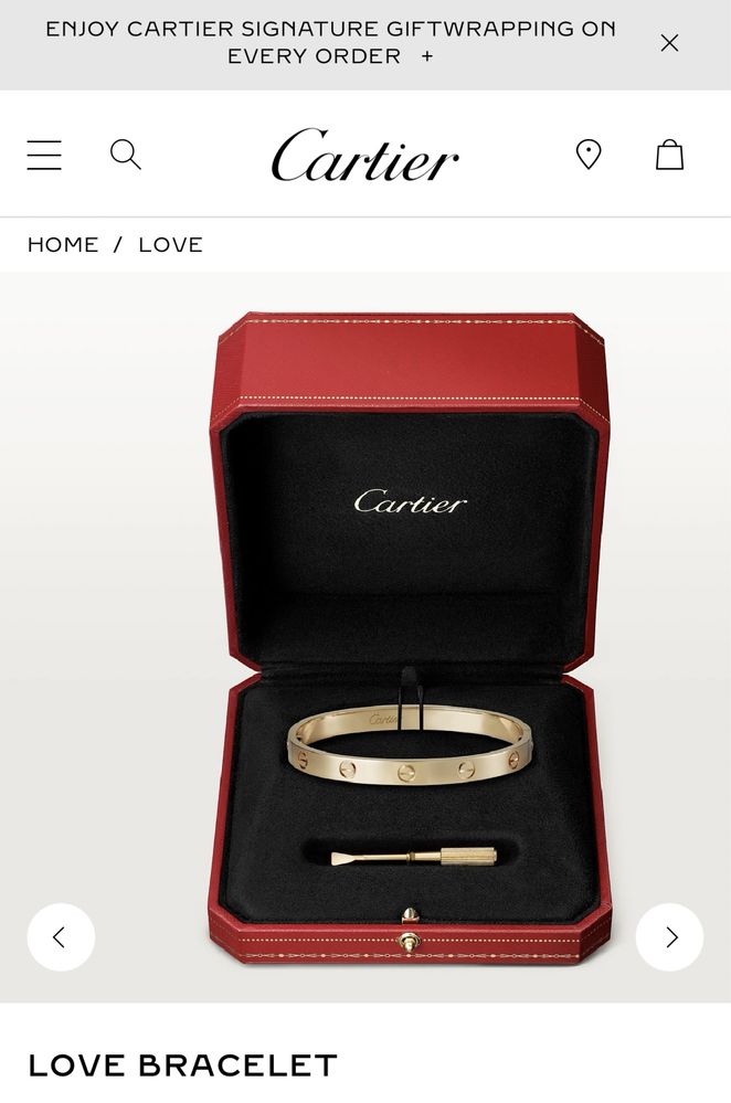 Cartier Love Bracelet