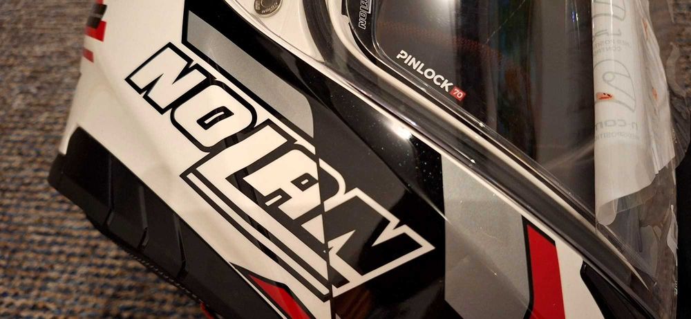 Casca moto Nolan N80 8 noua, XL, Pinlock 70, ochelari soare, factura