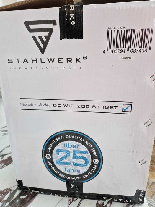 Aparat nou  sudura wig 200