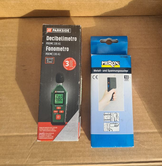 Aparate masura sunet si cabluri electrice.amandoua bucăți