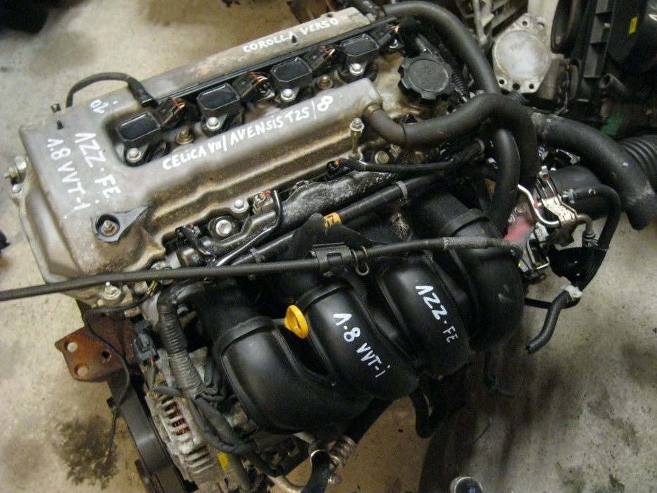 3zz 1zZ  Двигатель тоета авенсис АКПП МКПП механика навесное акпп из E