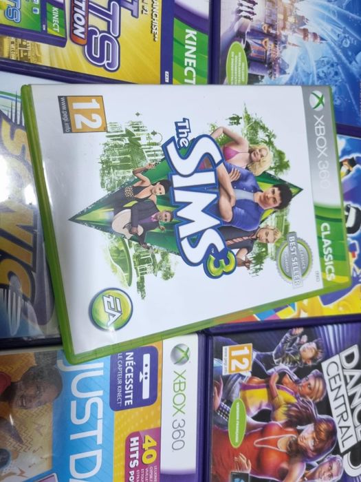 LEGO/Smurfs/Turtle n/Looney t/Disneyland/Sims3 Kinect copii Xbox 360