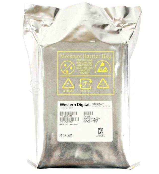 Жесткий диск 8 Тб "WD Ultrastar" - Новый