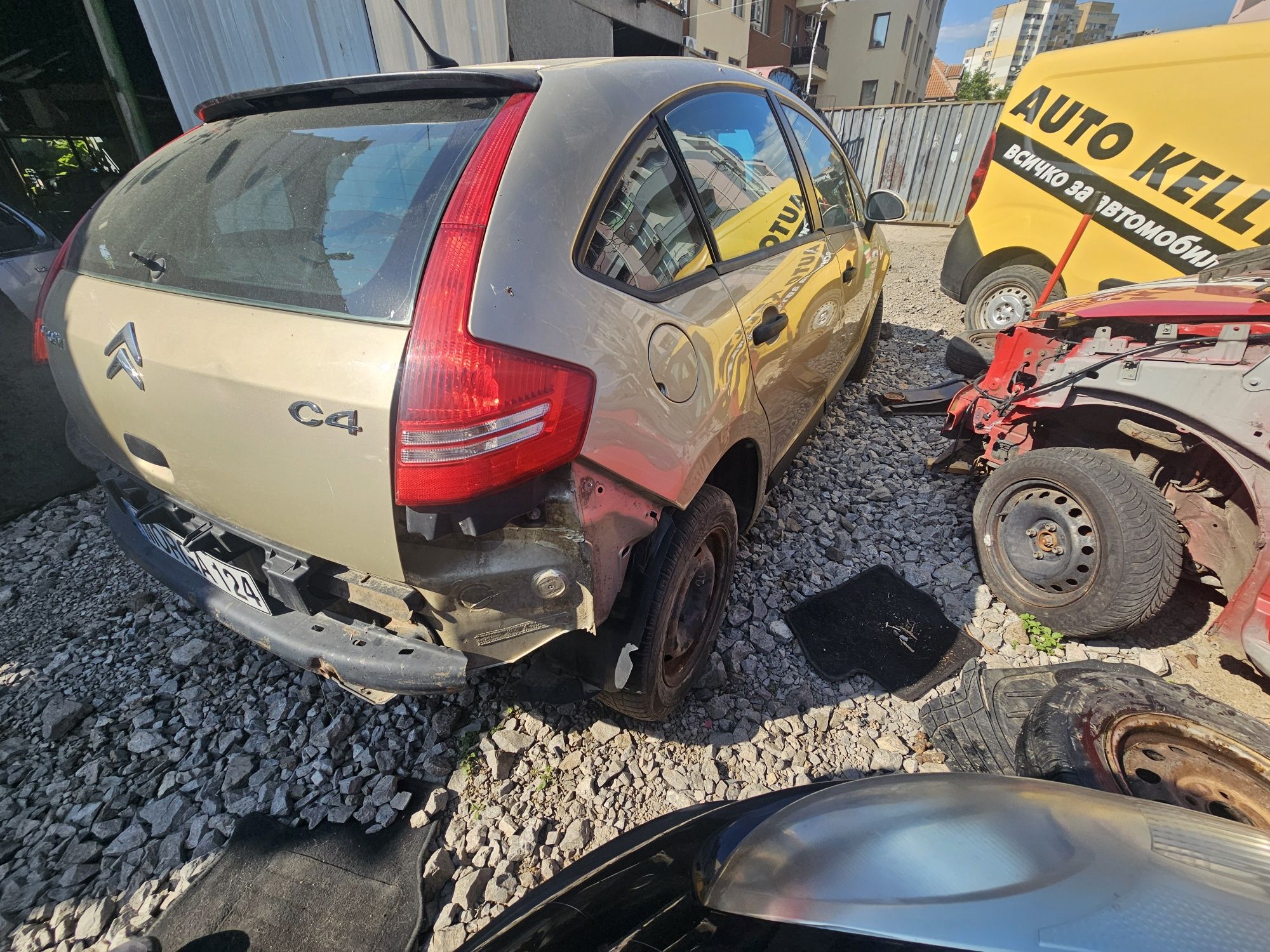 Citroen c4  на части