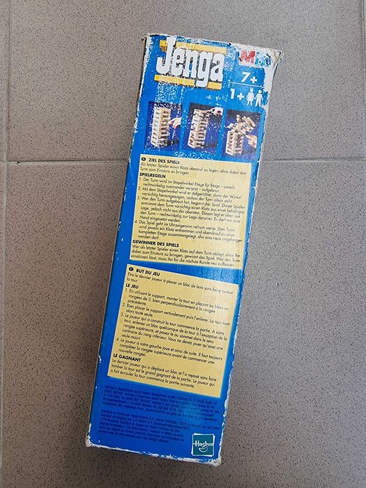 Jenga Clasic Original Hasbro 54 blocuri de lemn