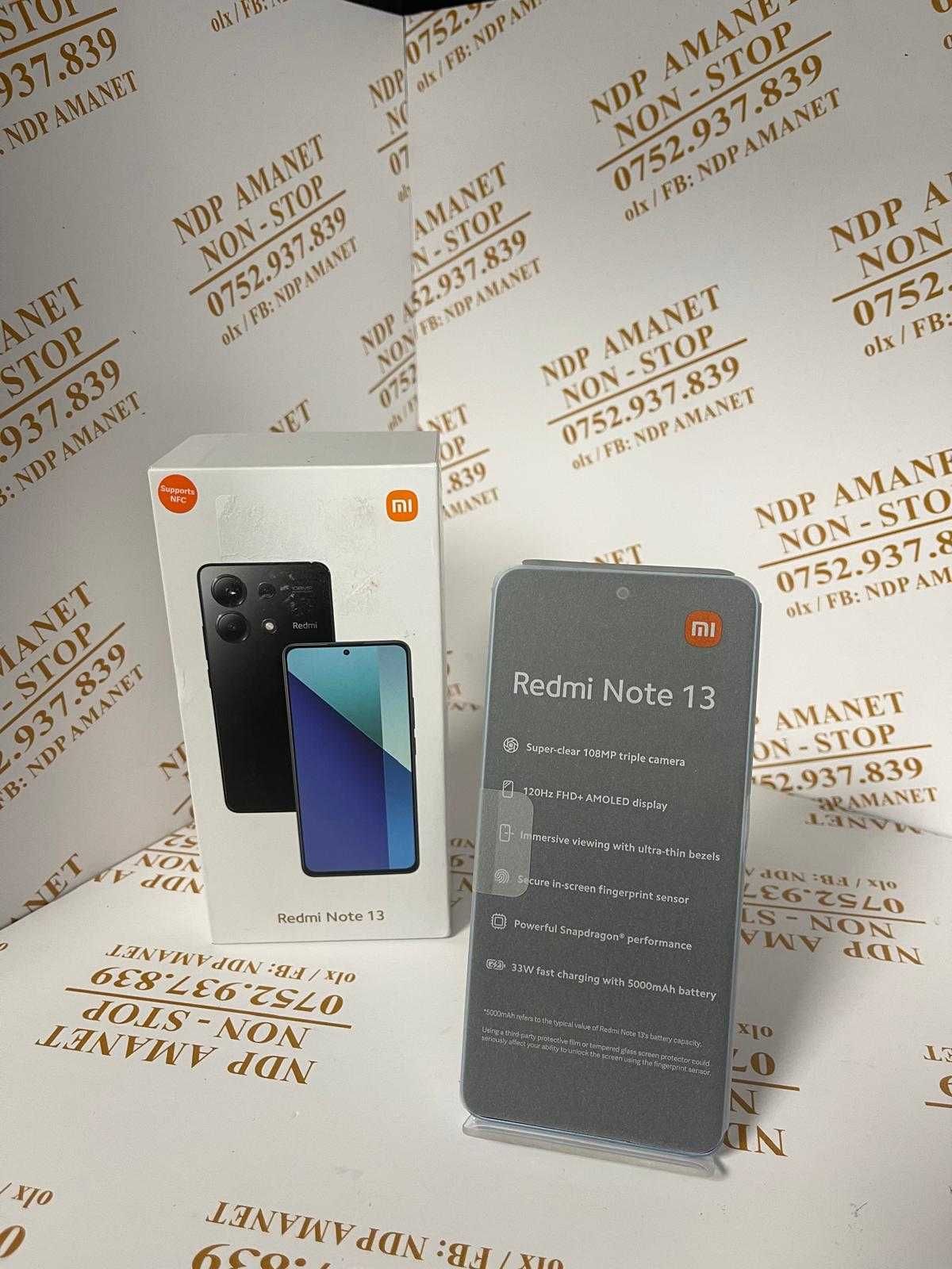 NDP Amanet NON-STOP Bld.Iuliu Maniu 69 REDMI NOTE 13, 128GB NOU!(1079)