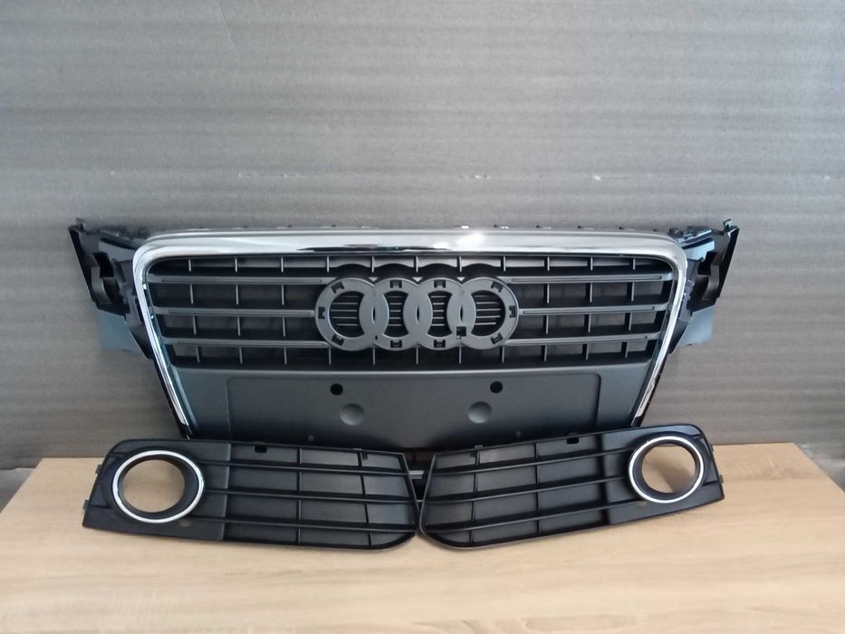 Grila Radiator Bara fata Audi A4 B8 2007-2012 sedan + avant combi