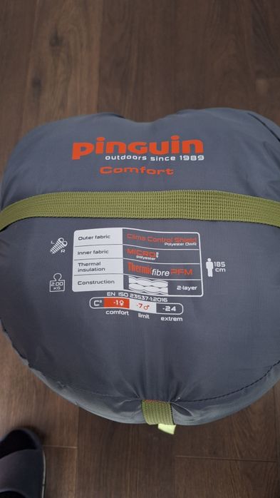 Sac de dormit Pinguin -1C confort 185cm