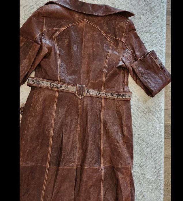 Haina de piele naturala